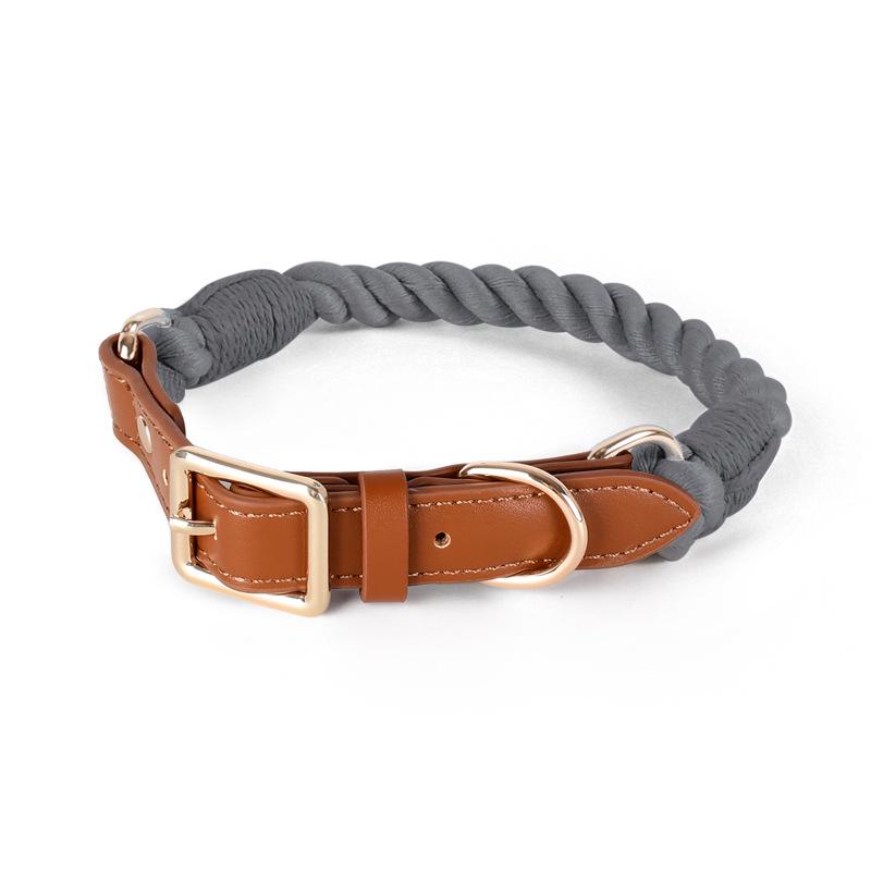 Handmade Woven Pure Cotton Dog Leash & Collar Set for Small, Medium, and Large Dogs Small
Handmade Woven Pure Cotton Dog Leash & Collar Set for Small, Medium, and Large Dogs Small