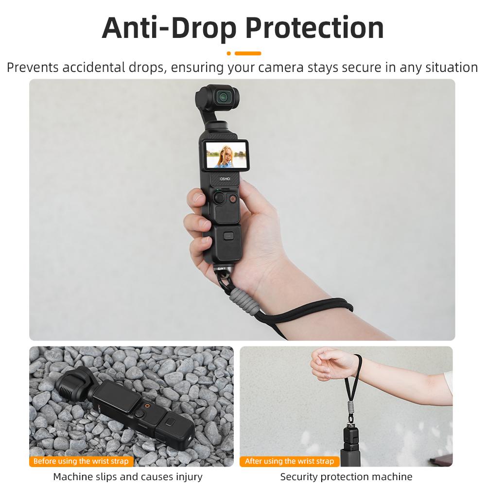 Ремешок для DJI OSMO Pocket 3, ремешок на запястье с защитой от потери, с 1/4-винтовым браслетом, ручным стабилизатором, защитные аксессуары для камеры фиолетовый
Ремешок для DJI OSMO Pocket 3, ремешок на запястье с защитой от потери, с 1/4-винтовым браслетом, ручным стабилизатором, защитные аксессуары для камеры фиолетовый