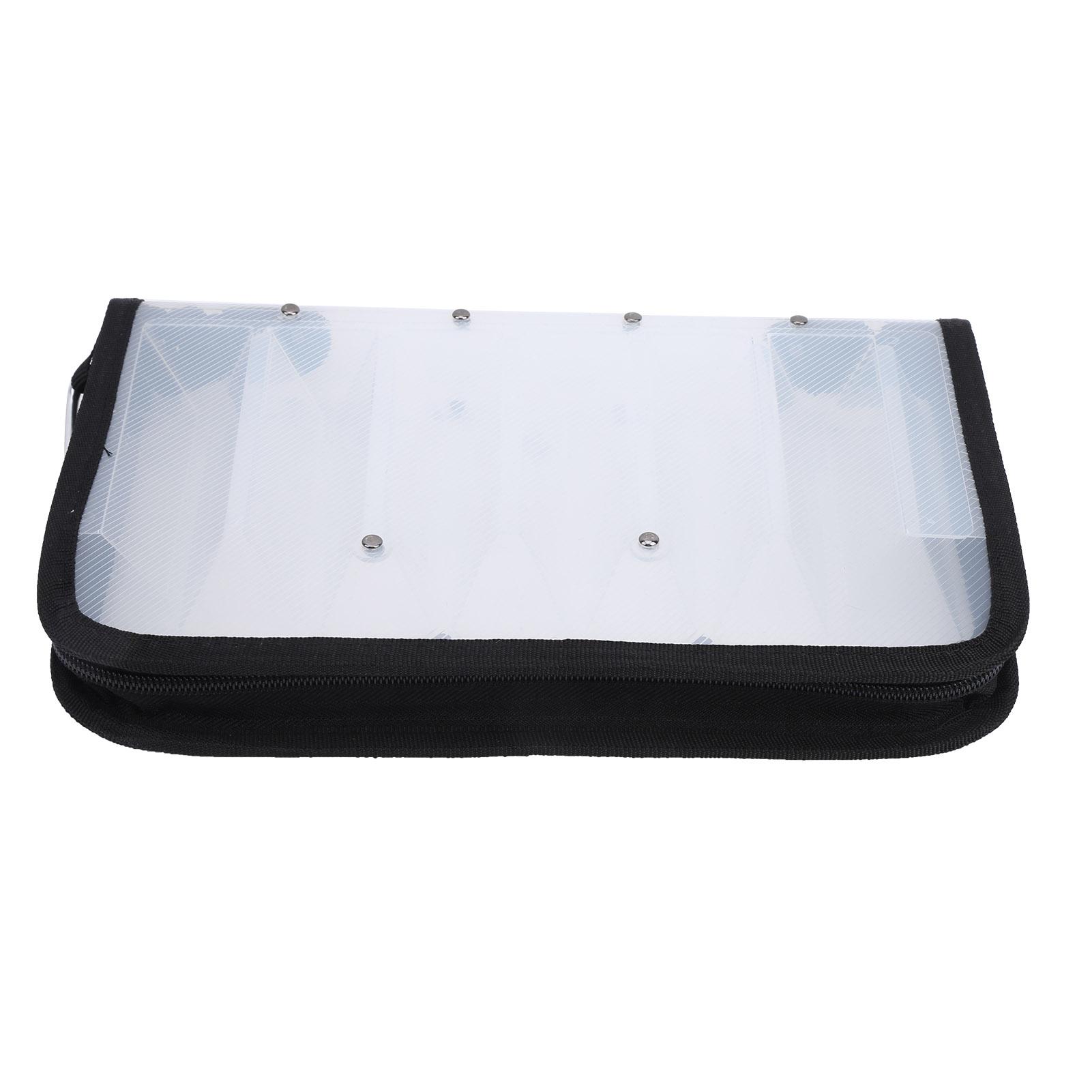 Fishing Bait Lure Bag Transparent Portable Waterproof 12 Compartments Wood Shrimp Storage Bag
Fishing Bait Lure Bag Transparent Portable Waterproof 12 Compartments Wood Shrimp Storage Bag