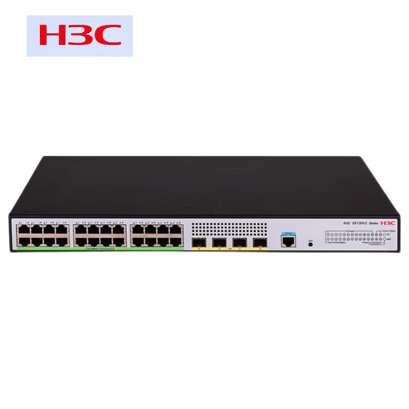 H3C S5130V2-28P-HPWR-LI Gigabit Managed PoE Switch
H3C S5130V2-28P-HPWR-LI Gigabit Managed PoE Switch