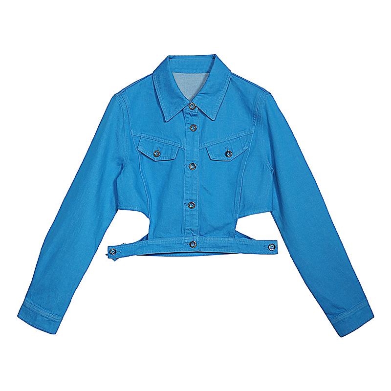 Tuogu Spring Women s Dopamine Denim Jacket - Short, Trendy, Spicy Girl Cropped Design S
Tuogu Spring Women s Dopamine Denim Jacket - Short, Trendy, Spicy Girl Cropped Design S
