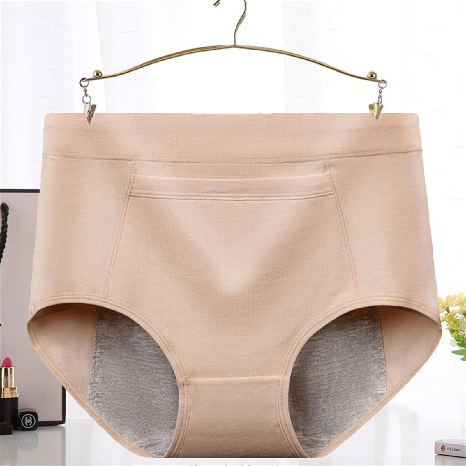 Женские менструальные трусики со средней талией, хлопковые послеродовые женские трусики, полностью закрытые трусики Large бежевый
Женские менструальные трусики со средней талией, хлопковые послеродовые женские трусики, полностью закрытые трусики Large бежевый