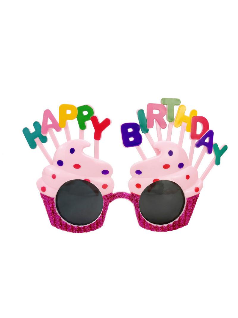 Happy Birthday Cupcake Sunglasses Cute Pink Cake Design Perfect for Birthday Parties Selfies & Photo Props KJ101
Happy Birthday Cupcake Sunglasses Cute Pink Cake Design Perfect for Birthday Parties Selfies & Photo Props KJ101