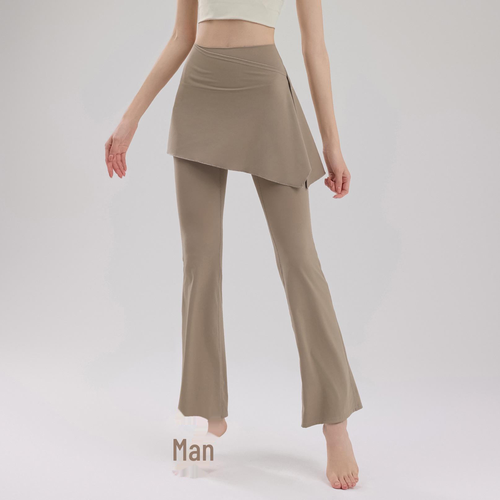 Женские осенние штаны для йоги: Поддельные двухсекционные брюки-юбки, приподнимающие бедра, расклешенные, широкие, для занятий пилатесом XL миндальный
Женские осенние штаны для йоги: Поддельные двухсекционные брюки-юбки, приподнимающие бедра, расклешенные, широкие, для занятий пилатесом XL миндальный
