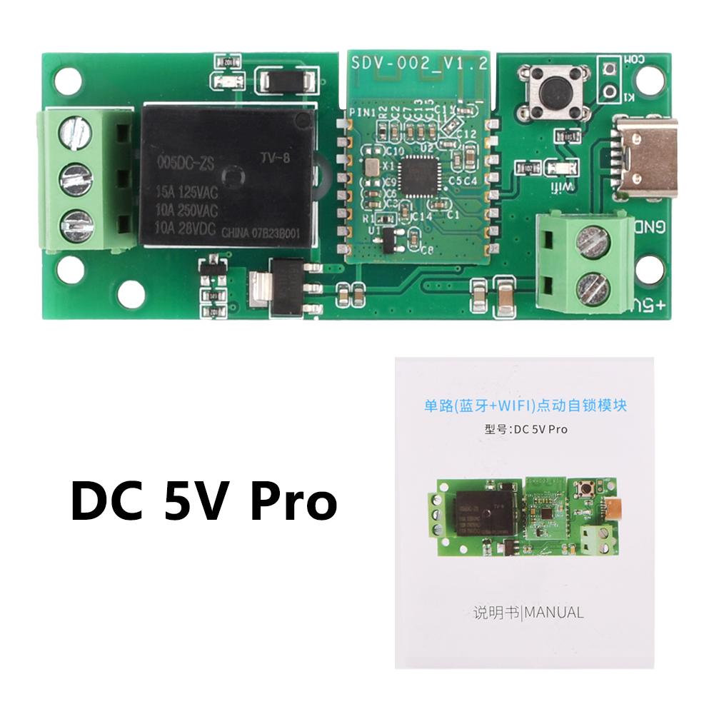 Ewelink Wifi RF Switch Module Self-Locking DC 5V 7-32V Wireless APP Remote Control Smart Home Delay Relay Switch
Ewelink Wifi RF Switch Module Self-Locking DC 5V 7-32V Wireless APP Remote Control Smart Home Delay Relay Switch