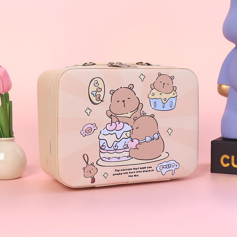 New Large Capacity Simplicity Square PU leather Makeup Organizer Portable Women Bathroom Cosmetic Storage Bag Washbag 24.5x11.5x18cm
New Large Capacity Simplicity Square PU leather Makeup Organizer Portable Women Bathroom Cosmetic Storage Bag Washbag 24.5x11.5x18cm