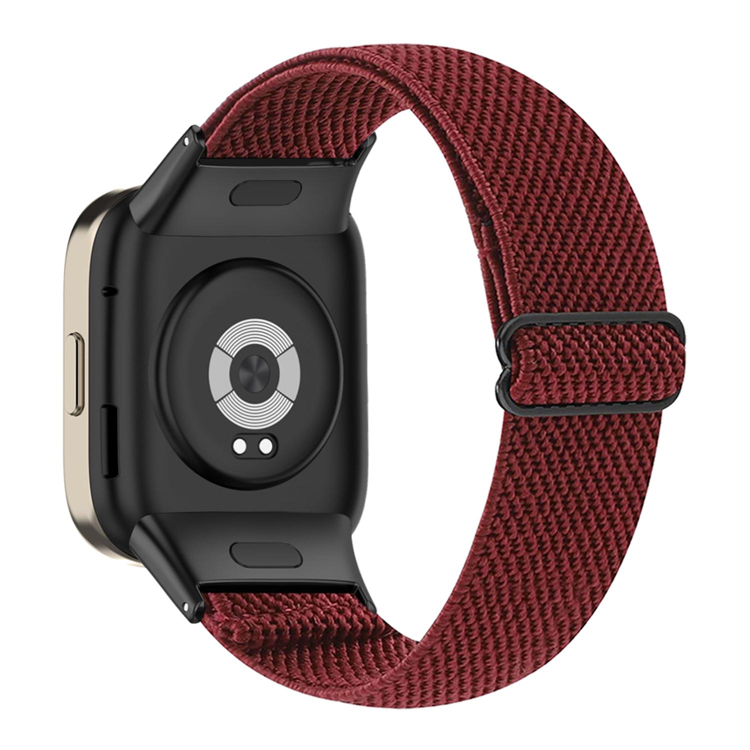For Xiaomi Redmi Watch 3 Watch Strap Elastic Nylon Adjustable Smart Watch Band Wine Red
For Xiaomi Redmi Watch 3 Watch Strap Elastic Nylon Adjustable Smart Watch Band Wine Red