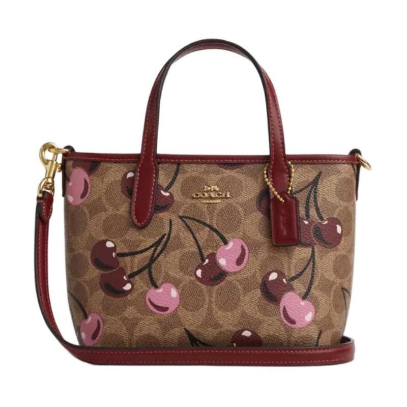 COACH City 14 Graphic Print Leather Tote Bag Tote Bag Shopping Bag Shoulder Handbag Mini Women s Brown коричневий
COACH City 14 Graphic Print Leather Tote Bag Tote Bag Shopping Bag Shoulder Handbag Mini Women s Brown коричневий