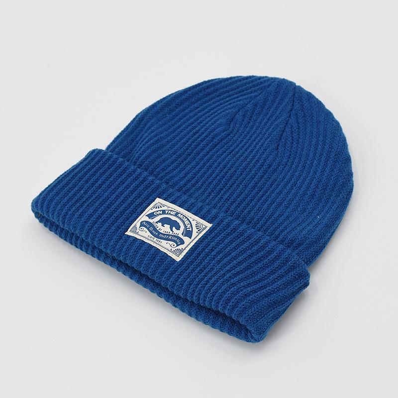 Korean Version of Warm Knitted Hat for Women In FallSeason and ColdSeason Versatile Wool Hat Japanese Style White Face Small Patch Bear Hat Blue One Size Elastic
Korean Version of Warm Knitted Hat for Women In FallSeason and ColdSeason Versatile Wool Hat Japanese Style White Face Small Patch Bear Hat Blue One Size Elastic