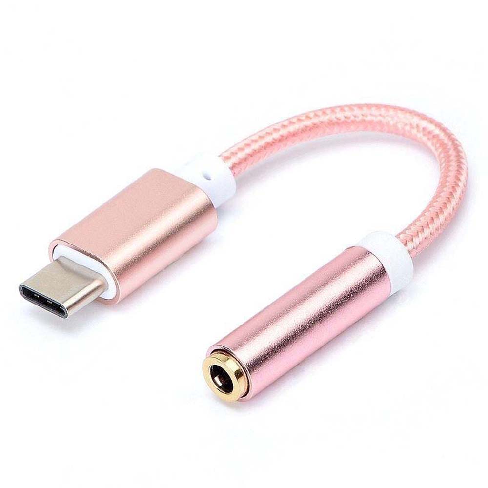 Headphone Cord Gold-plated Plug Stereo Audio Adapter Cable Type-c to 3.5mm Audio Cable Audio Wire
Headphone Cord Gold-plated Plug Stereo Audio Adapter Cable Type-c to 3.5mm Audio Cable Audio Wire