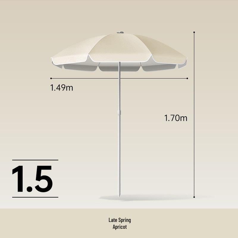 Double-Layer Sun & Rain Protection Large Outdoor Umbrella for Beach, Courtyard, or Commercial Use
Double-Layer Sun & Rain Protection Large Outdoor Umbrella for Beach, Courtyard, or Commercial Use