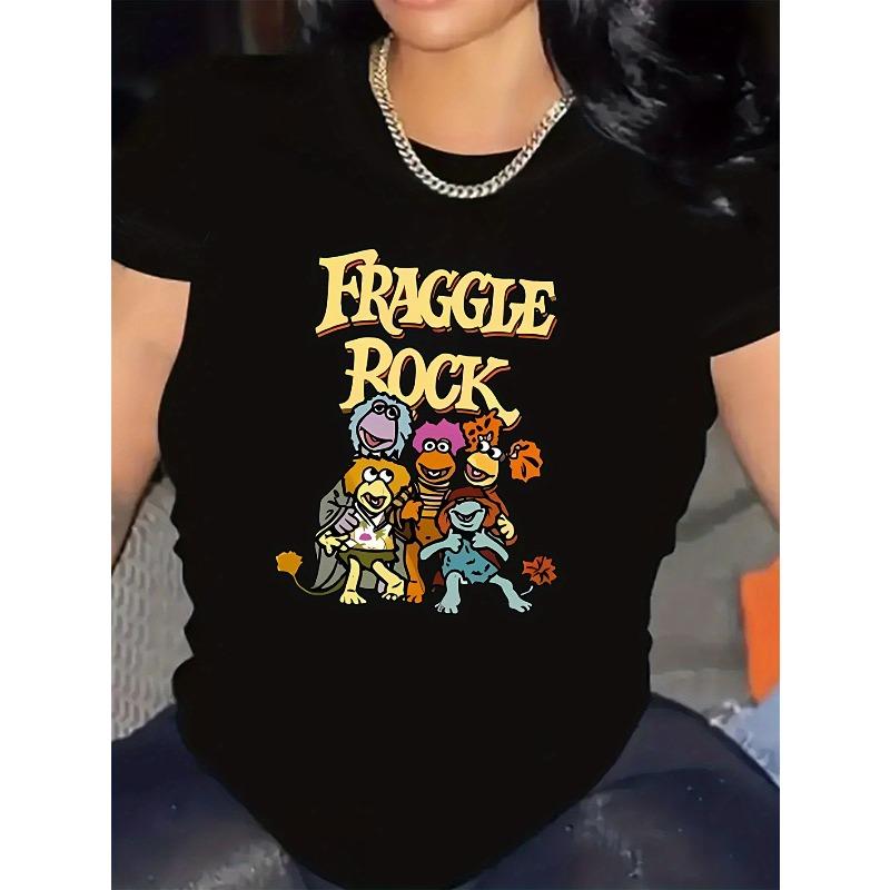 European Size Womens Creative Cartoon Graphic Fashion Casual Sports T Shirt Top 4XL чорний
European Size Womens Creative Cartoon Graphic Fashion Casual Sports T Shirt Top 4XL чорний