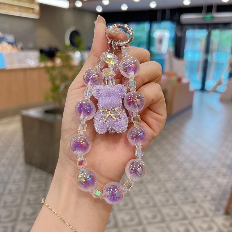 Creative Mobile Phone Chain Crystal Teddy Bear Cartoon Keychain Handmade Bead String Bag Decoration Pendant Wholesale Finished Product Girls фиолетовый
Creative Mobile Phone Chain Crystal Teddy Bear Cartoon Keychain Handmade Bead String Bag Decoration Pendant Wholesale Finished Product Girls фиолетовый
