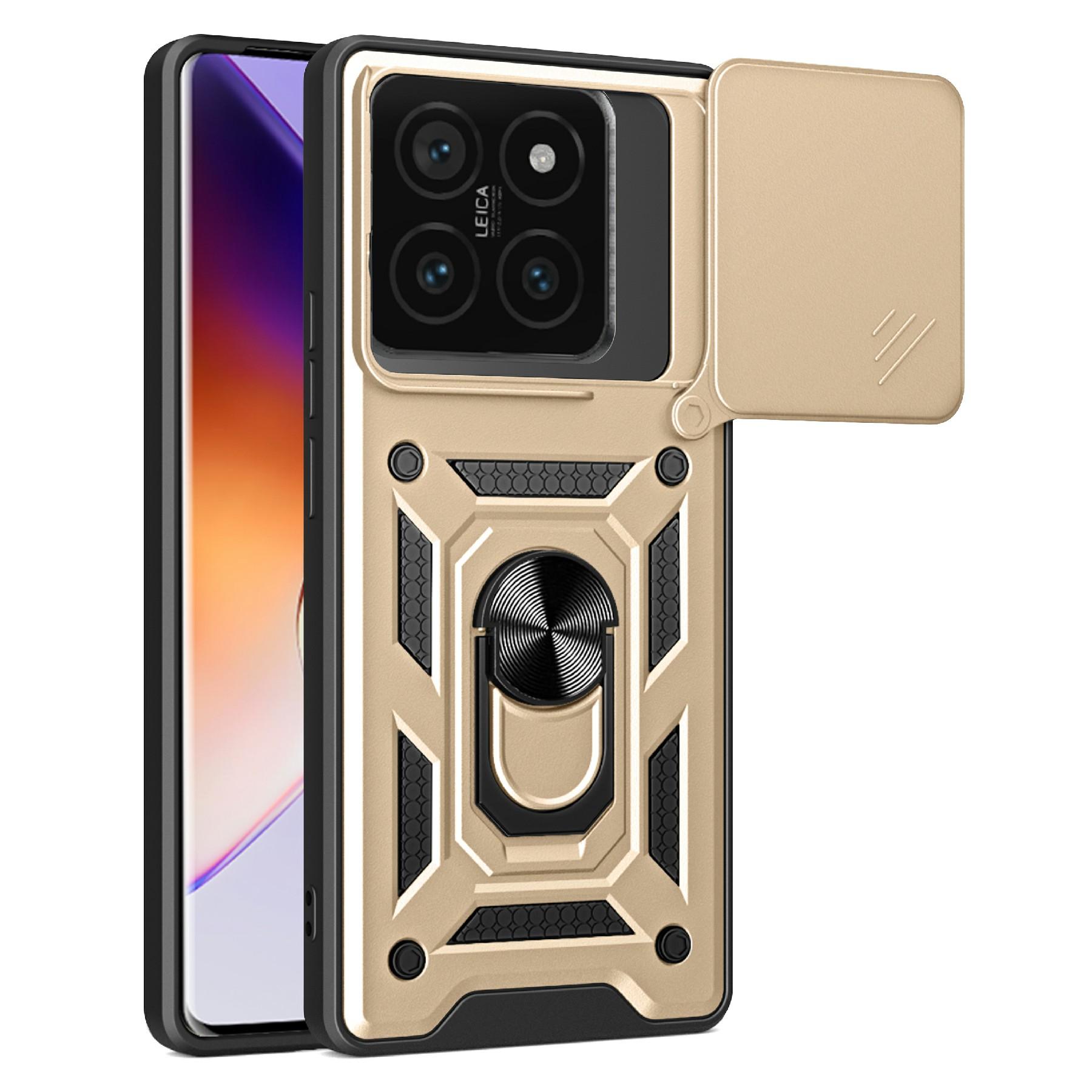 AMORUS For Xiaomi 14T Pro Case Kickstand PC+TPU Phone Cover with Camera Lens Slider
AMORUS For Xiaomi 14T Pro Case Kickstand PC+TPU Phone Cover with Camera Lens Slider