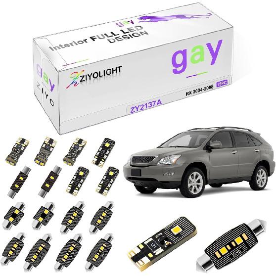 LED Interior Light kit for Lexus RX330 RX350 RX400h RX450h, 6000K White Dome Lights Accessories Replacement Package, LED Light Bulbs Upgrade (For For Lexus RX 2004-2008 (1
LED Interior Light kit for Lexus RX330 RX350 RX400h RX450h, 6000K White Dome Lights Accessories Replacement Package, LED Light Bulbs Upgrade (For For Lexus RX 2004-2008 (1