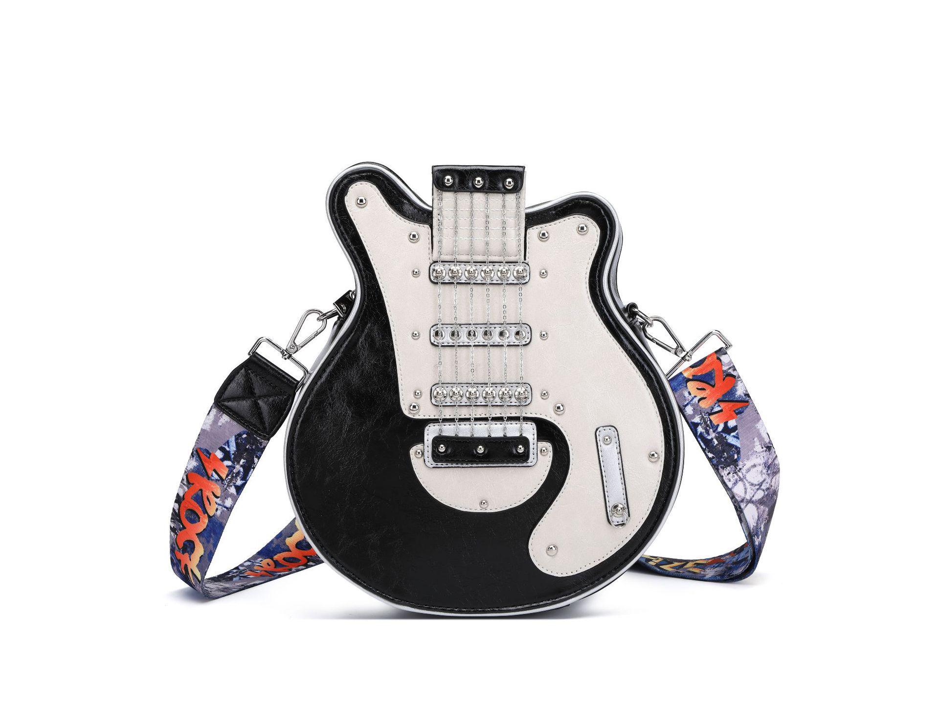 Женские сумки ручной работы в форме гитары 2024 года: Европейский и американский стиль плеч, уникальный и креативный дизайн чёрный
Женские сумки ручной работы в форме гитары 2024 года: Европейский и американский стиль плеч, уникальный и креативный дизайн чёрный