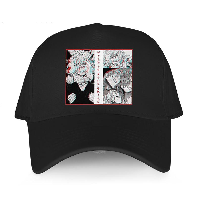 Новая кепка высокого качества yawawe man Tomura Shigaraki My Hero Academia League Of Villains шляпа унисекс бейсболки с принтом аниме манга
Новая кепка высокого качества yawawe man Tomura Shigaraki My Hero Academia League Of Villains шляпа унисекс бейсболки с принтом аниме манга