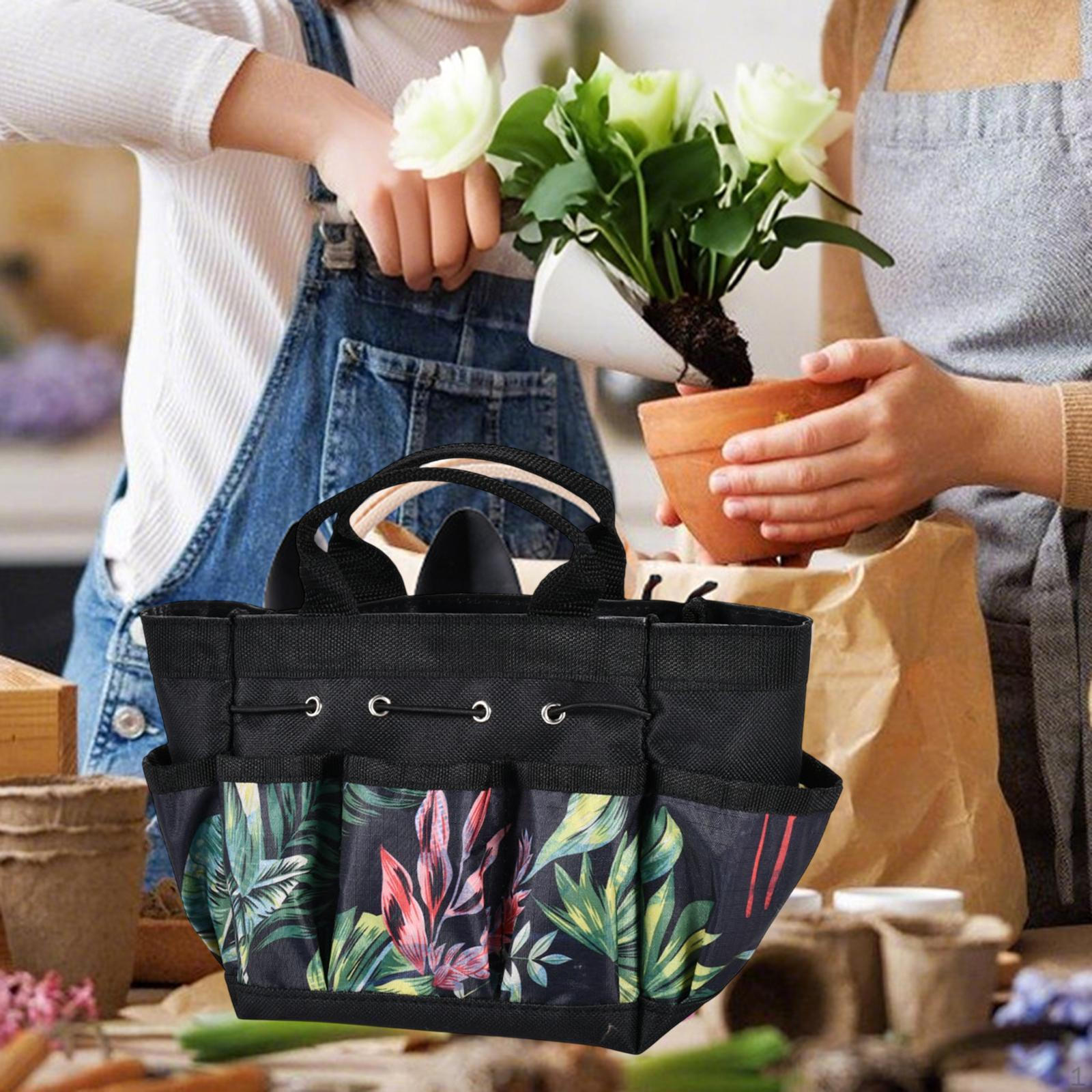 Садовая сумка для инструментов, ручная универсальная подарочная сумка-органайзер для дома, двора, улицы, помещения чёрный
Садовая сумка для инструментов, ручная универсальная подарочная сумка-органайзер для дома, двора, улицы, помещения чёрный