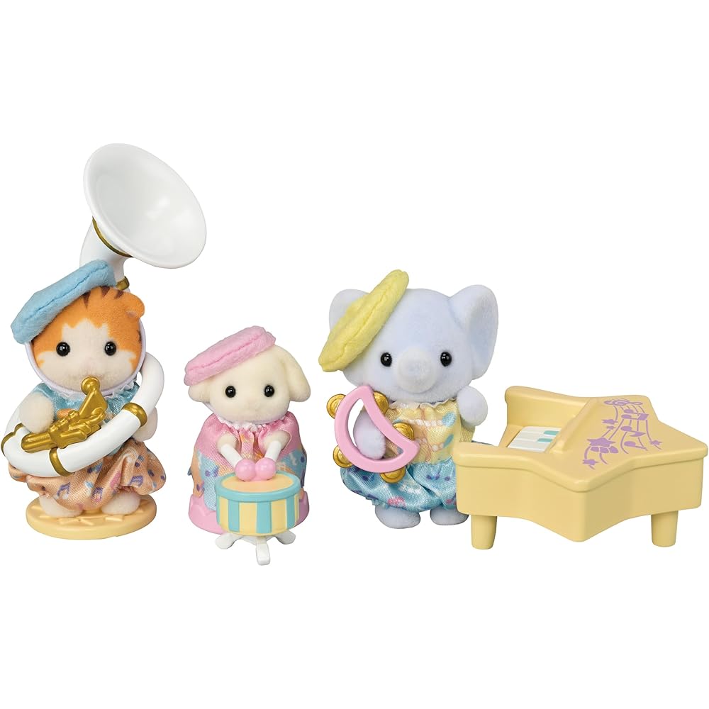Sylvanian Families Nursery Playset Doremi Music Band S-78 3 Years and Up Dollhouse Toy
Sylvanian Families Nursery Playset Doremi Music Band S-78 3 Years and Up Dollhouse Toy
