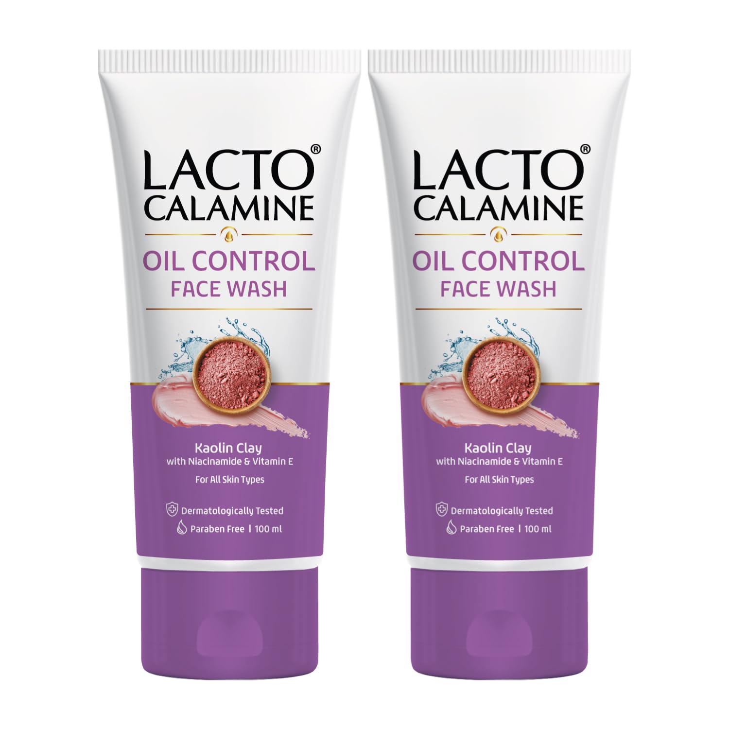 Lacto Calamine Face Wash For Oily Skin 100 ml x Pack Of 2 Oil Control Cleanser With Kaolin Clay Niacinamide Vitamin E
Lacto Calamine Face Wash For Oily Skin 100 ml x Pack Of 2 Oil Control Cleanser With Kaolin Clay Niacinamide Vitamin E