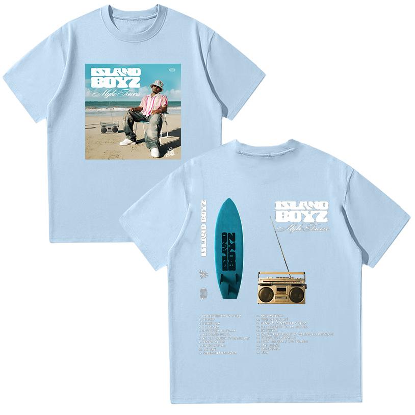 Myke Towers ISLAND BOYz T Shirt Album T-Shrit Men Hip Hop Rock T-shirt Vintage Cotton Streetwear - Men s Summer Cotton Graphi... 5XL
Myke Towers ISLAND BOYz T Shirt Album T-Shrit Men Hip Hop Rock T-shirt Vintage Cotton Streetwear - Men s Summer Cotton Graphi... 5XL