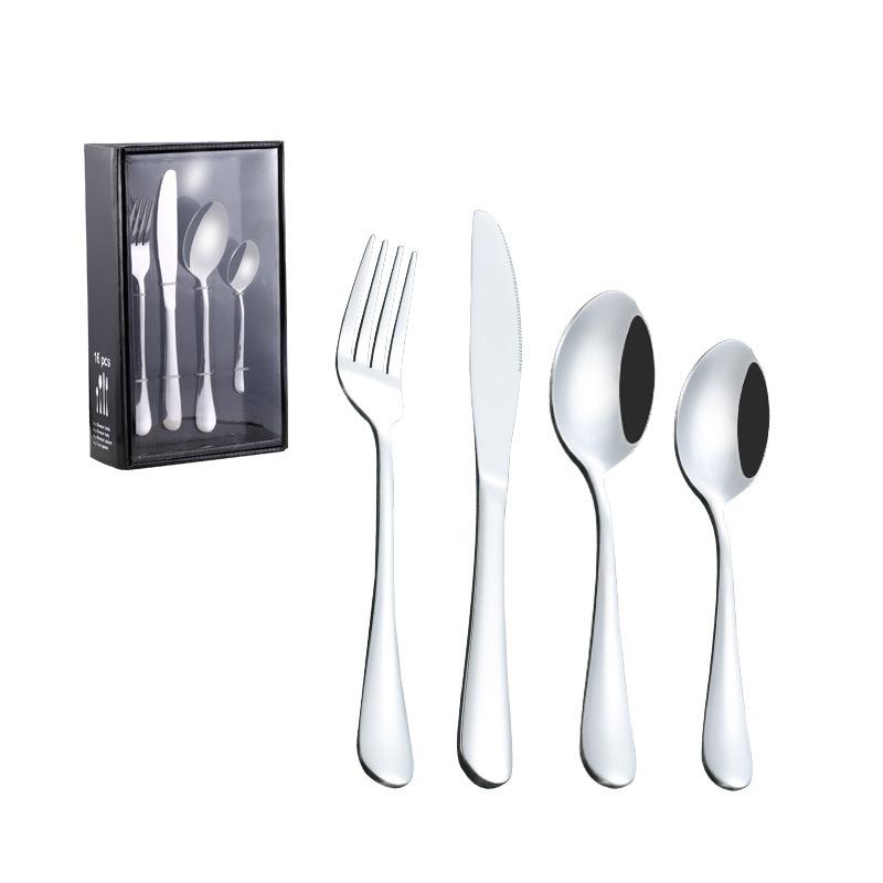 Горячая распродажа 20 шт. Набор столовых приборов из нержавеющей стали Ножи и вилки для стейка Золотой цвет Ножи, вилки и ложки Подарочный набор
Горячая распродажа 20 шт. Набор столовых приборов из нержавеющей стали Ножи и вилки для стейка Золотой цвет Ножи, вилки и ложки Подарочный набор