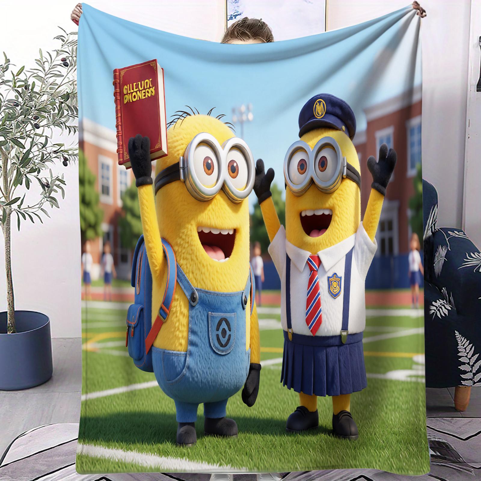 Fan Favorite Minions Cute Cartoon Blanket Super Soft Lightweight Small Cover Blanket For Travel Camping Bedding Sofa Picnic Gift 70x100cm
Fan Favorite Minions Cute Cartoon Blanket Super Soft Lightweight Small Cover Blanket For Travel Camping Bedding Sofa Picnic Gift 70x100cm