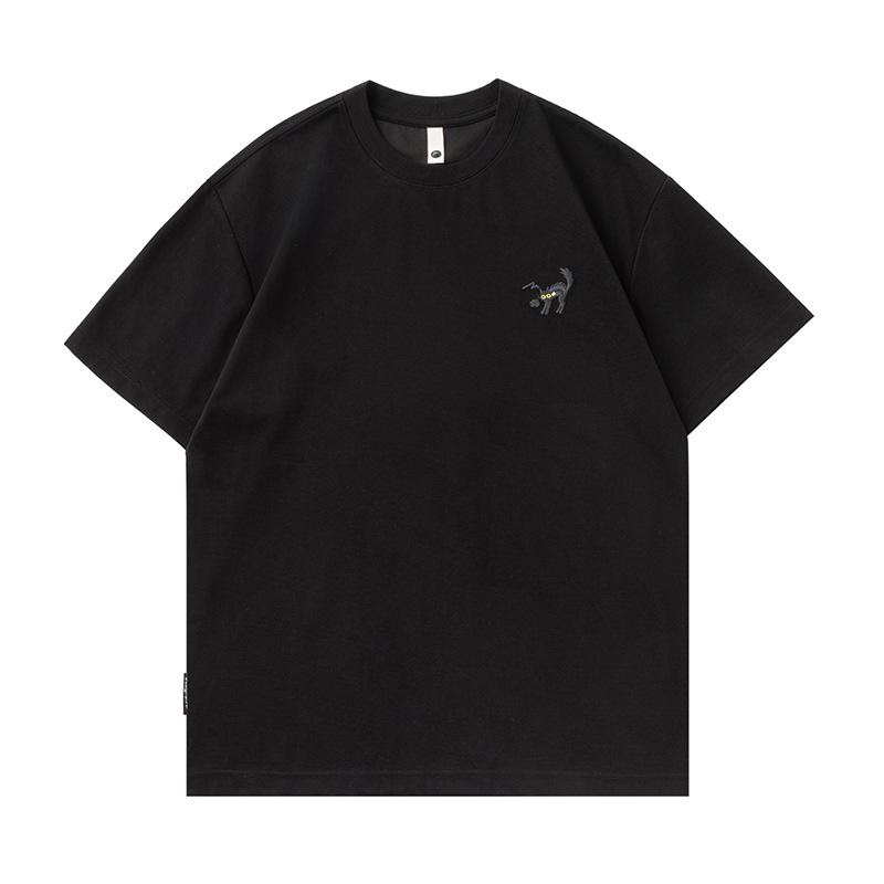 Mu Qiu Men s 220G Heavyweight Cartoon Embroidery Short Sleeve T-shirt XL (70-80 kg)
Mu Qiu Men s 220G Heavyweight Cartoon Embroidery Short Sleeve T-shirt XL (70-80 kg)