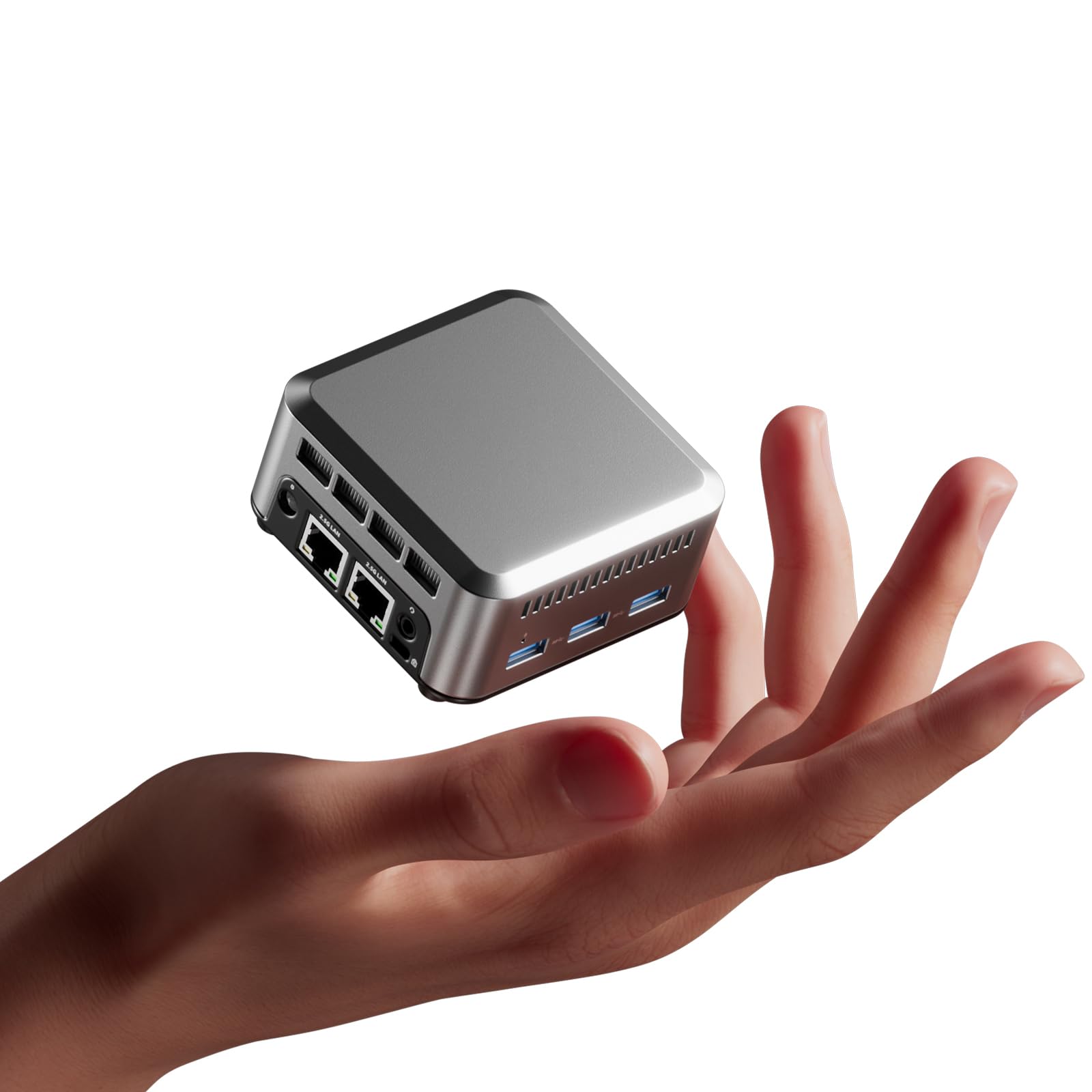 appearance of Mini PC Intel SkyBarium N1 Pro Mini PC Intel N150 LPDDR5 Mini PC Maximum frequency Full function 3 screens 4K 60Hz simultaneous Small PC
appearance of Mini PC Intel SkyBarium N1 Pro Mini PC Intel N150 LPDDR5 Mini PC Maximum frequency Full function 3 screens 4K 60Hz simultaneous Small PC