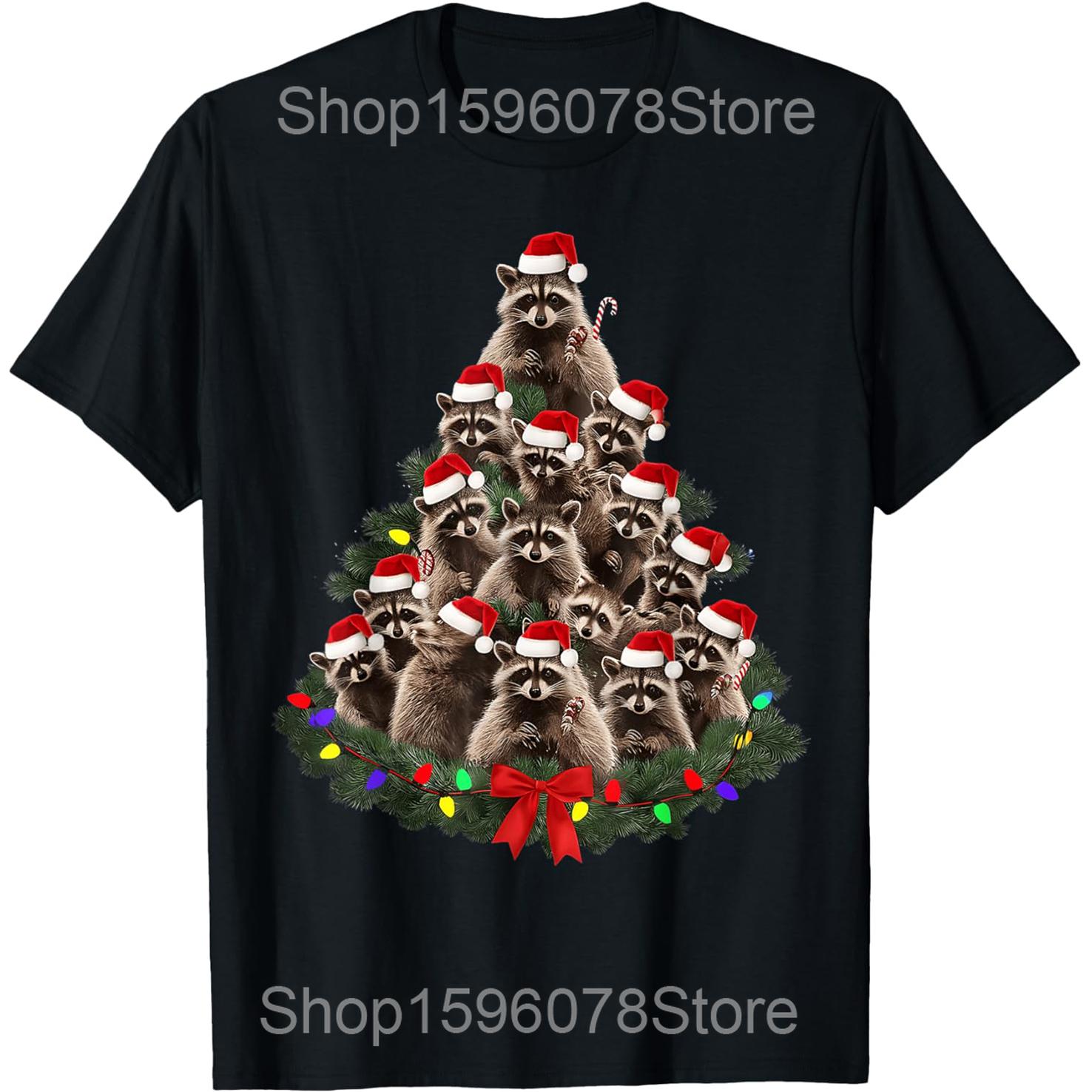 Raccoon Christmas Tree Lights Racoon Lover Xmas T Shirts Men Humor Streetwear Tee Shirt Short Sleeve Unisex Loose Clothing XL
Raccoon Christmas Tree Lights Racoon Lover Xmas T Shirts Men Humor Streetwear Tee Shirt Short Sleeve Unisex Loose Clothing XL