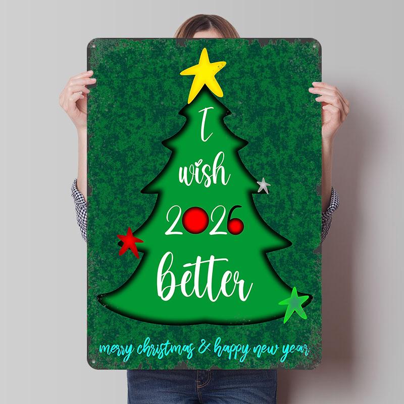 Christmas Tree Wish for 2026 Printed Poster Customized Wall Art Retro Vintage Metal Tin Signs for Room Decoration Home Decor 20x30cm(7.8x11.8inch)
Christmas Tree Wish for 2026 Printed Poster Customized Wall Art Retro Vintage Metal Tin Signs for Room Decoration Home Decor 20x30cm(7.8x11.8inch)
