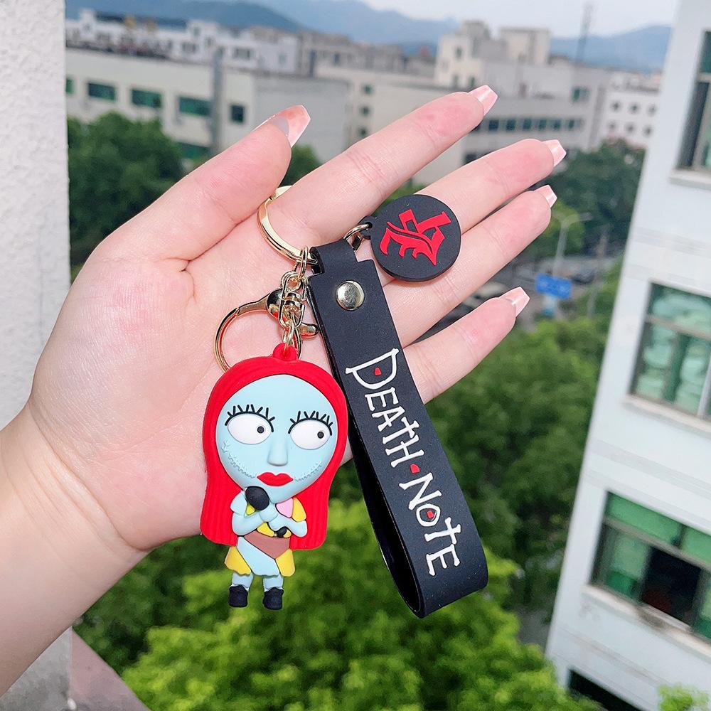 Christmas Eve Fright Night Doll Keychain Pvc Keychain Halloween Cute Personality Skeleton Jack Backpack Keychain Gifts
Christmas Eve Fright Night Doll Keychain Pvc Keychain Halloween Cute Personality Skeleton Jack Backpack Keychain Gifts