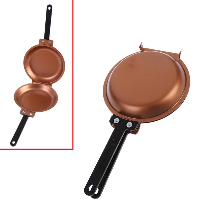 Double Sided Folding Pancake Pan Non Stick Frying Pan Breakfast Pan Waffle And Cake Frying Pan Household Kitchen Cookware золотий
Double Sided Folding Pancake Pan Non Stick Frying Pan Breakfast Pan Waffle And Cake Frying Pan Household Kitchen Cookware золотий