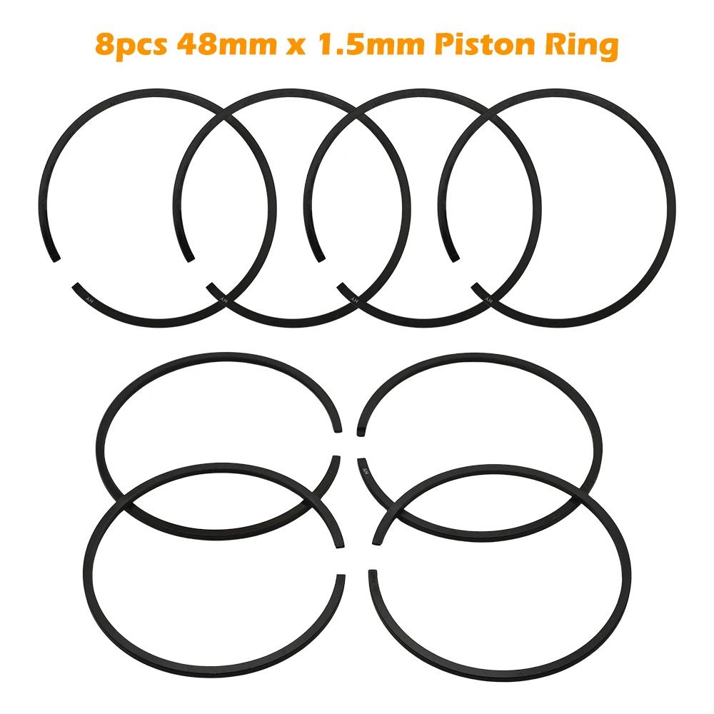 8pcs Piston Ring For Husqvarna 61 365 261 262 162 165 265 Jonsered 625 630 Chainsaw Spare Part 48mm x 1.5mm AS SHOWN
8pcs Piston Ring For Husqvarna 61 365 261 262 162 165 265 Jonsered 625 630 Chainsaw Spare Part 48mm x 1.5mm AS SHOWN