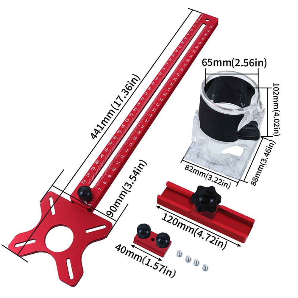 Aluminum Alloy Router Milling Groove Bracket With Detachable Base For Woodworking Drilling And Edge Cutting China Mainland
Aluminum Alloy Router Milling Groove Bracket With Detachable Base For Woodworking Drilling And Edge Cutting China Mainland