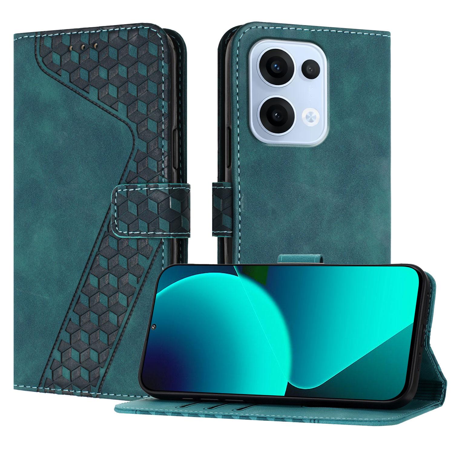 Для Oppo Reno13 5G (Глобальный) Кожаный чехол с 7-образным узором, кошелек-подставка, противоударный чехол для телефона Green
Для Oppo Reno13 5G (Глобальный) Кожаный чехол с 7-образным узором, кошелек-подставка, противоударный чехол для телефона Green