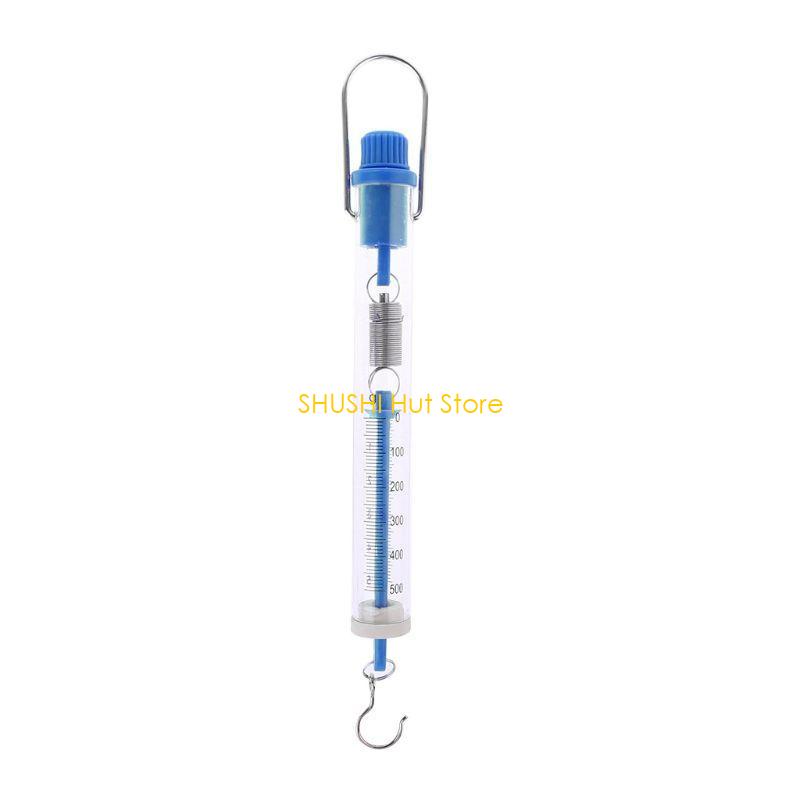 Plastic Spring Scale 500g/5N Weight Capacity for Physics Demonstrations D57B CN
Plastic Spring Scale 500g/5N Weight Capacity for Physics Demonstrations D57B CN