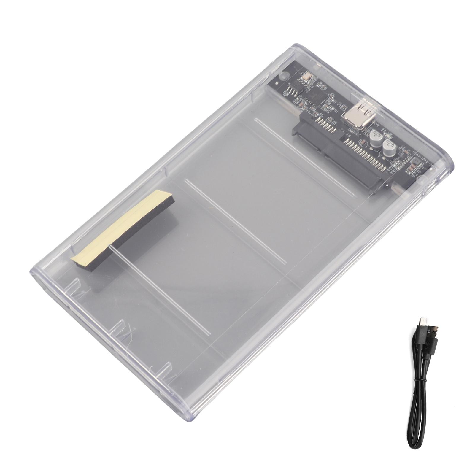 Mobile Hard Disk Box Type-C 2.5in Serial Port Transparent SSD HDD Mechanical Enclosure (Not Inclube
Mobile Hard Disk Box Type-C 2.5in Serial Port Transparent SSD HDD Mechanical Enclosure (Not Inclube
