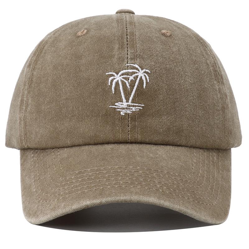 New Designer Coconut Tree Embroidered Cap Women Cotton Baseball Hat Vintage Black Snpack Hats For Men Dropshipping Adjustable
New Designer Coconut Tree Embroidered Cap Women Cotton Baseball Hat Vintage Black Snpack Hats For Men Dropshipping Adjustable