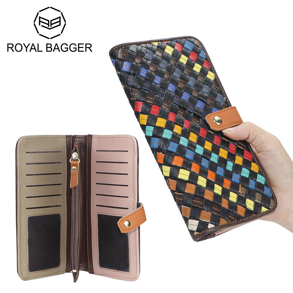 Длинный кошелек Royal Bagger Vintage, клатч из натуральной кожи, цветная вязка, повседневный кошелек для монет для женщин 1790
Длинный кошелек Royal Bagger Vintage, клатч из натуральной кожи, цветная вязка, повседневный кошелек для монет для женщин 1790
