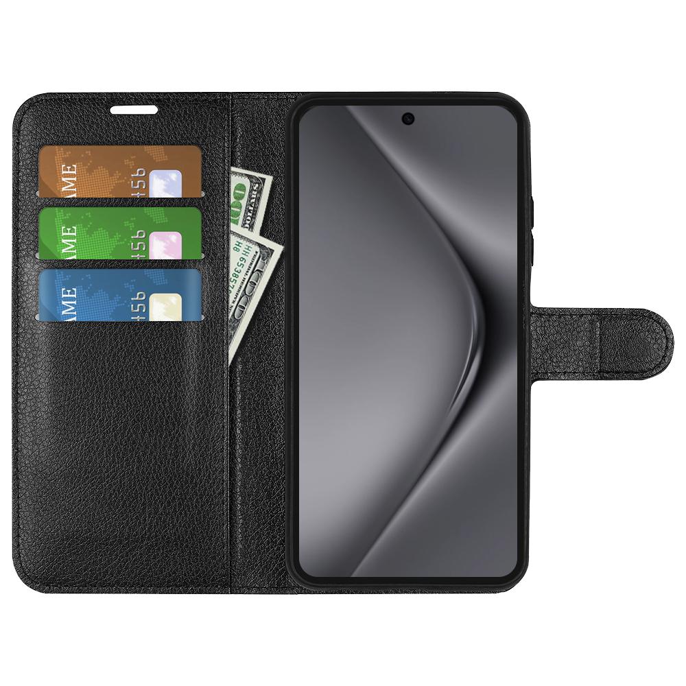 For Huawei Pura 70 Pro/Pura 70 Pro+ Case Litchi Texture Leather Stand Flip Cover Black
For Huawei Pura 70 Pro/Pura 70 Pro+ Case Litchi Texture Leather Stand Flip Cover Black