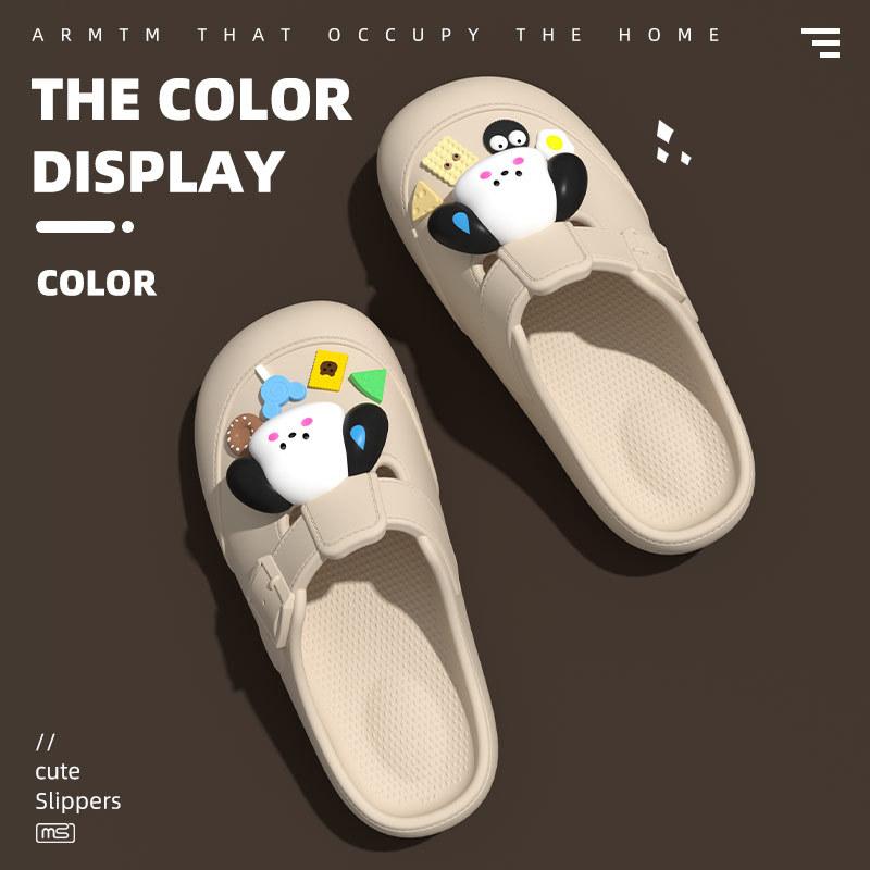 Baotou hole shoes thick sole heightening outer wear women s summer cartoon slippers women s non-slip cute cool slippers 40-41 чорний
Baotou hole shoes thick sole heightening outer wear women s summer cartoon slippers women s non-slip cute cool slippers 40-41 чорний