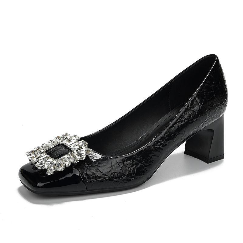 Трендовый бренд французский толстый каблук серебристые туфли на высоком каблуке 2025 новые ретро квадратный носок открытый верх стразы средний каблук профессиональные одинарные туфли 40 чёрный
Трендовый бренд французский толстый каблук серебристые туфли на высоком каблуке 2025 новые ретро квадратный носок открытый верх стразы средний каблук профессиональные одинарные туфли 40 чёрный