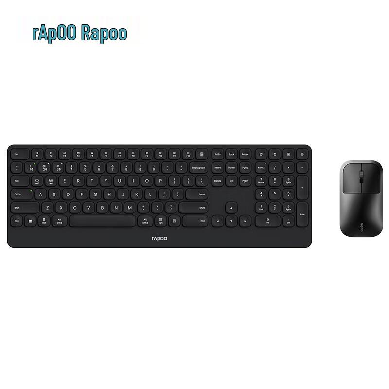Rapoo 9500S Multi-mode Wireless Keyboard & Mouse Combo
Rapoo 9500S Multi-mode Wireless Keyboard & Mouse Combo