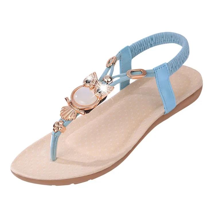 Summer New Bohemian Flat Sandals Casual Owl Bead Clip Toe Women s Slippers Rubber Upper Part Soft Comfortable Wear-resistant 42 синій
Summer New Bohemian Flat Sandals Casual Owl Bead Clip Toe Women s Slippers Rubber Upper Part Soft Comfortable Wear-resistant 42 синій