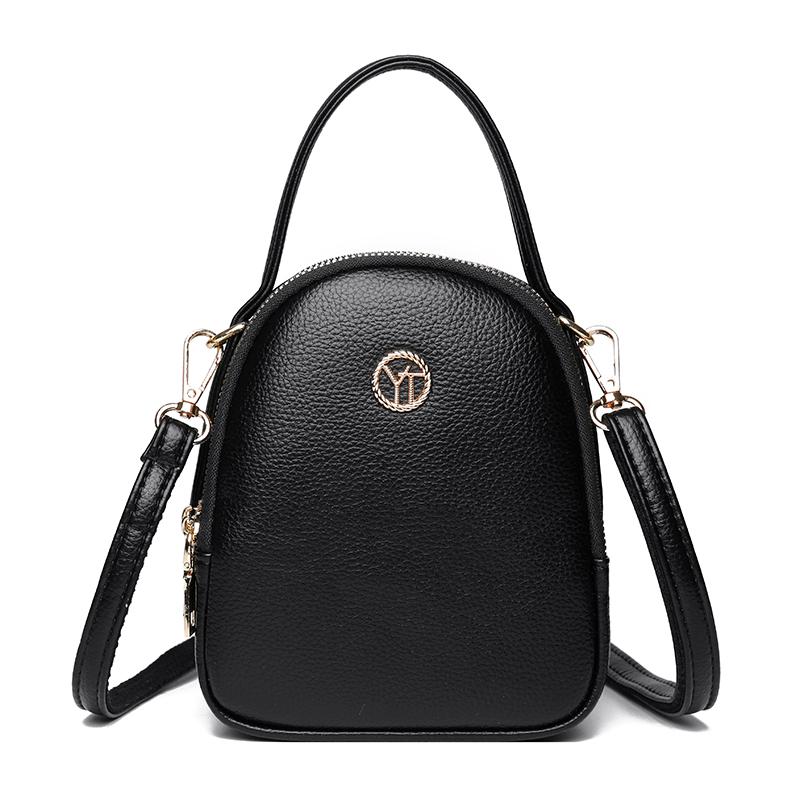 Solid Color Simple Small Shoulder Bag Fashi Female PU Leather Leisure Travel Crossbody Bag Three Layer Zipper Ladies Handbags чёрный
Solid Color Simple Small Shoulder Bag Fashi Female PU Leather Leisure Travel Crossbody Bag Three Layer Zipper Ladies Handbags чёрный