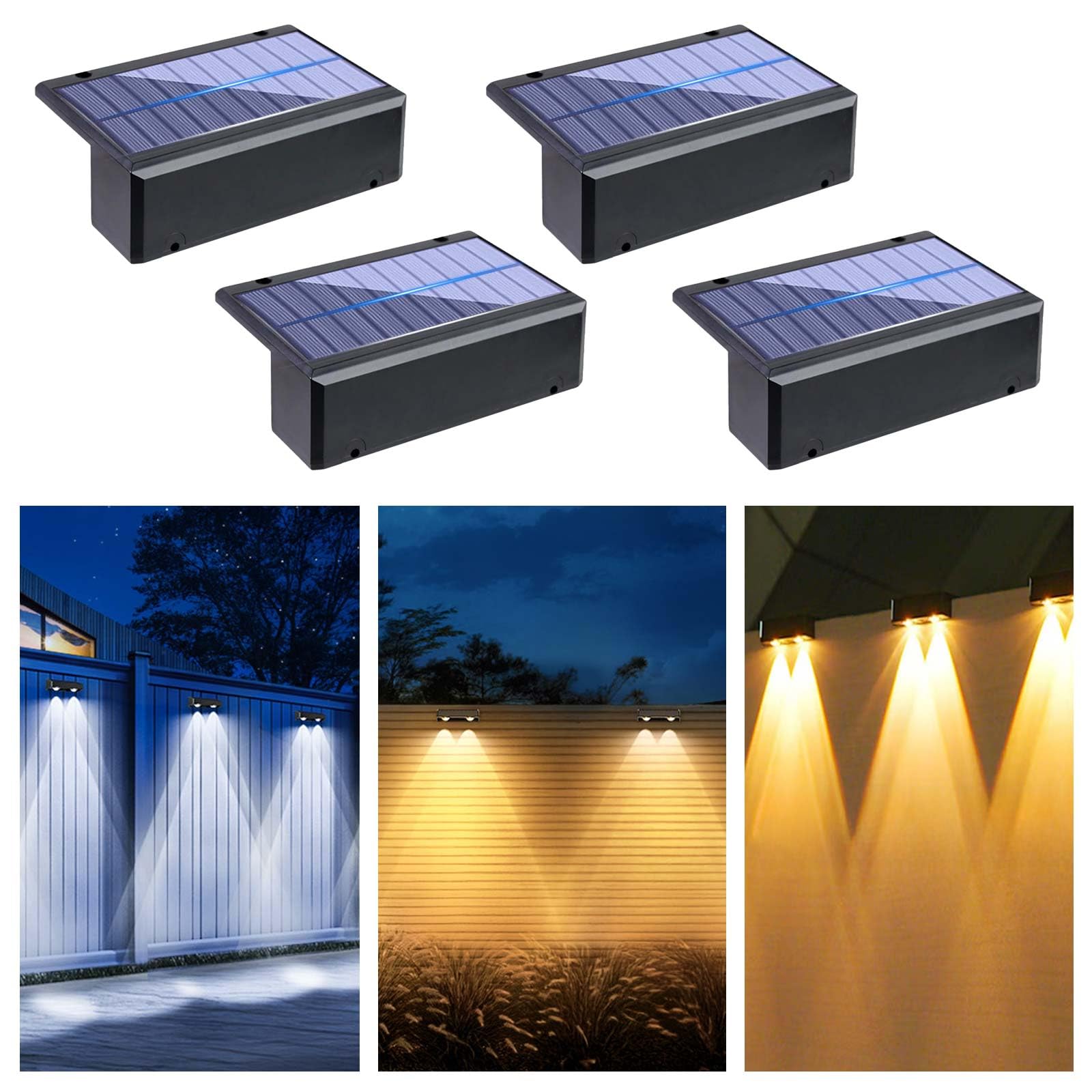 Сонячний вуличний світлодіодний світильник для огорожі, Садовий світильник, Сонячний світильник для тераси, Індикаторний світильник, Світло для входу, Світильник для стовпа воріт, Світлодіодний садовий світильник, Вуличний водонепроникний,
Сонячний вуличний світлодіодний світильник для огорожі, Садовий світильник, Сонячний світильник для тераси, Індикаторний світильник, Світло для входу, Світильник для стовпа воріт, Світлодіодний садовий світильник, Вуличний водонепроникний,