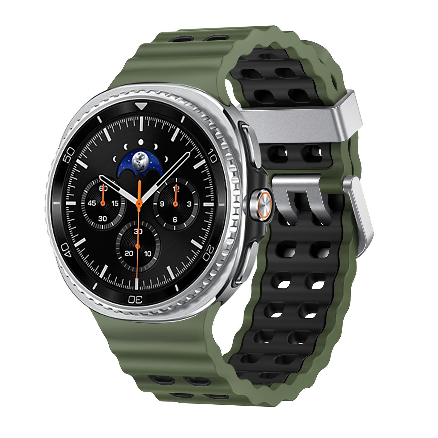Silicone strap for Samsung Galaxy Watch 8/8 Classic Sport breathable wristband For Galaxy Watch 8 40/44mm Two-Tone silicone band galaxy 8 40 44mm
Silicone strap for Samsung Galaxy Watch 8/8 Classic Sport breathable wristband For Galaxy Watch 8 40/44mm Two-Tone silicone band galaxy 8 40 44mm