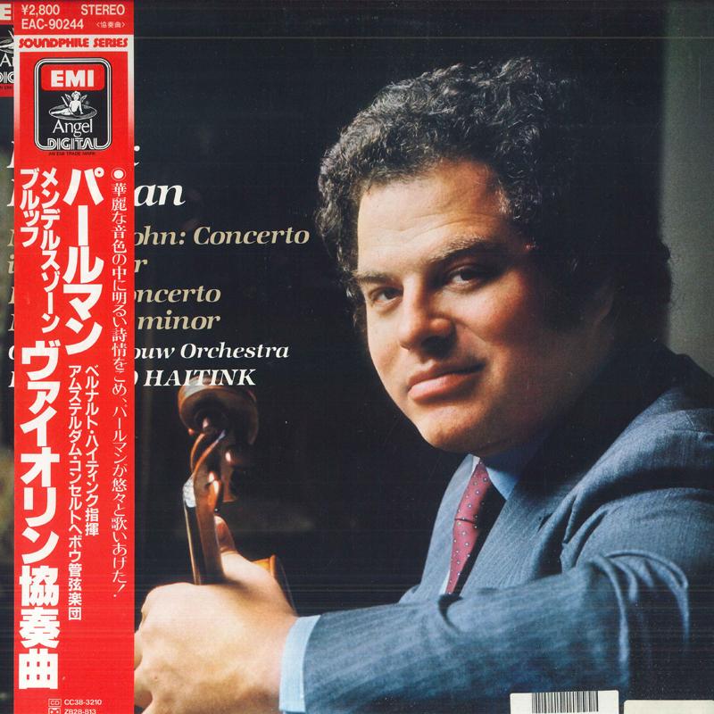 LP Record ITZHAK PERLMAN, MENDELSSOHN, BRUCH, - Mendelssohn: Concerto In E Minor / EAC90244 ANGEL - Japan Obi Classical
LP Record ITZHAK PERLMAN, MENDELSSOHN, BRUCH, - Mendelssohn: Concerto In E Minor / EAC90244 ANGEL - Japan Obi Classical