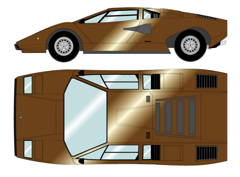 Makeup EIDOLON Lamborghini Countach LP400 1974 Luci Del Bosco Finished Product 1/43 (Metallic Brown)
Makeup EIDOLON Lamborghini Countach LP400 1974 Luci Del Bosco Finished Product 1/43 (Metallic Brown)